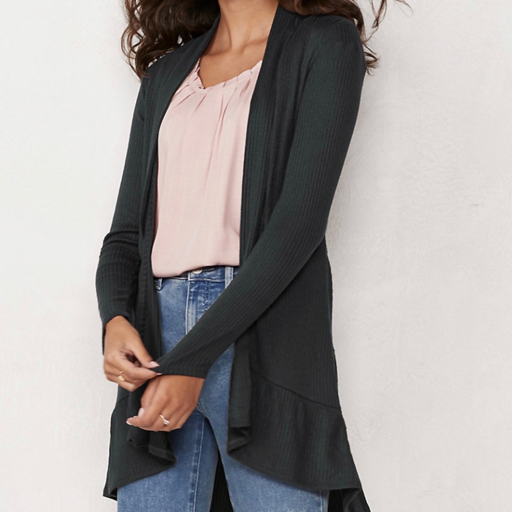 Lauren Conrad tiered cardigan- M